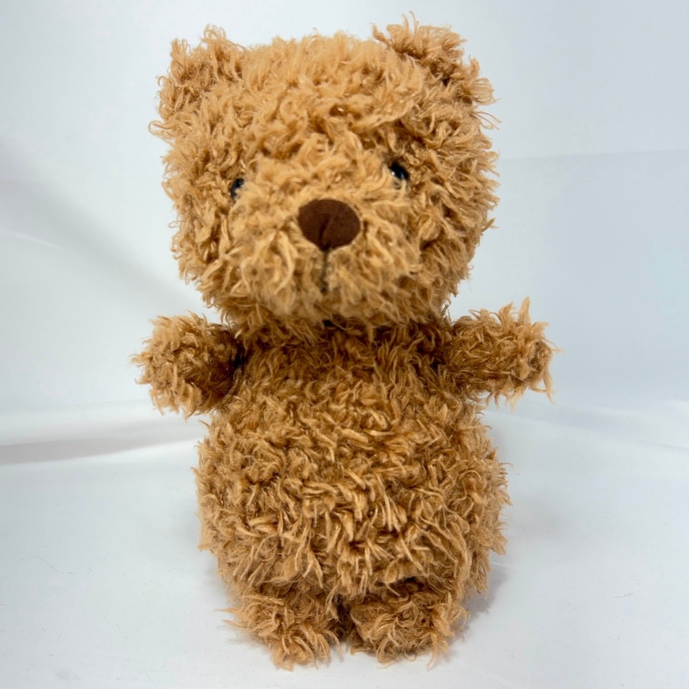Jellycat London Little Brown Bear Plush 7" Soft Stuffed Animal Stuffie Lovey Toy